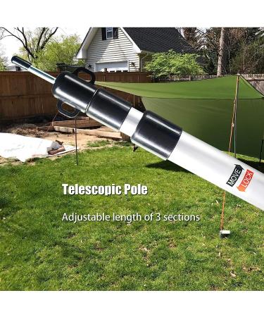 Orgrimmar Adjustable Tarp Poles Set of 2 | Lightweight Aluminum Telescoping Rods for Camping, Backpacking, and Hammock Rain Fly | Portable Replacement Tent Poles for Awning Hiking - Pack of 2 - Buy Online on GoSupps.com