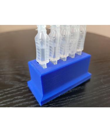 Eye Drop Vials Holder for Single-Use Disposable Drops - 5 Vial Storage - Znet3D Blue - International Shipping - Buy Online on GoSupps.com