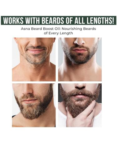 Asna Beard Boost Oil | Cold-Pressed Ayurvedic Formula for Nourishing & Moisturizing All Hair Types | Stimulates Growth with Vitamin C & Antioxidants - Buy Online on GoSupps.com