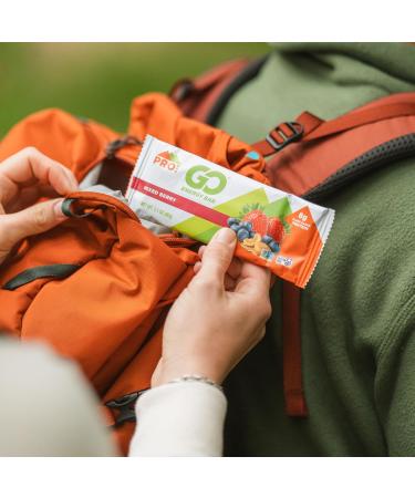 PROBAR - GO Energy Bars - Mixed Berry - Gluten-Free Non-GMO Whole-Food Ingredient Snack Bars (12 Count) - Buy Online on GoSupps.com