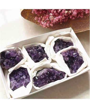 Natural Crystal Rough Amethyst Rough Stone Beautiful Natural Amethyst Geode Quartz Cluster Crystal Sample Room Decoration Home Decoration Gift Gem About 1500 g - Buy Online on GoSupps.com