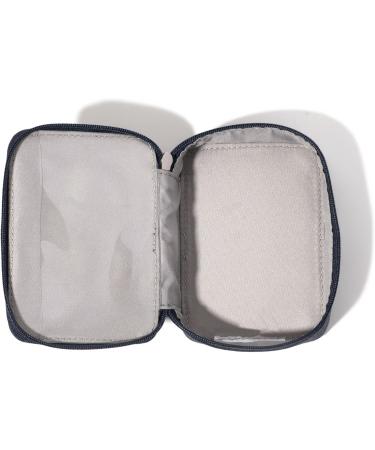 Baggallini Travel Pill Case - Lightweight 3x4 Inch French Navy Pill Organizer for International Shipping - Buy Online on GoSupps.com