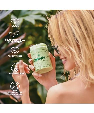 Hempy Hemp Body Exfoliating Scrub - 100% Natural Handmade Exfoliator for Hands, Feet, Legs & Thigh - Deep Cleansing Wash for Exfoliation, Nourishment, Smoothing, Renewal, Moisturizing, and Polishing - 10 Fl Oz - Buy Online on GoSupps.com