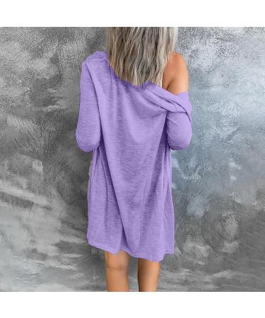 Long Shirt Outerwear Top Thin Warm Knitted Coat Women's Blouse V-Neck Shirt Tunic Long Women's Tunic Women's Shirt Casual Checked Shirt Women's Winter Chunky Knit Jacket G-black S - Buy Online on GoSupps.com