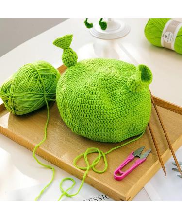 Soft 280 Yards Crochet Yarn Set - 2 Pcs Assorted Skin Colors | 4ply Acrylic Yarn for Hand Knitting - Buy Online on GoSupps.com