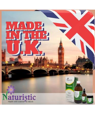 Naturistic Health Premium Colloidal Silver Water Spray 20 PPM 100ml - Immune Support - Small Particle Size - 100% Natural - Amber Glass - Pack of 1 - Buy Online on GoSupps.com