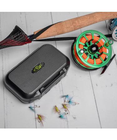 SF Small Waterproof Double Sided Fly Fishing Box | Floatable & Compact Design - Buy Online on GoSupps.com