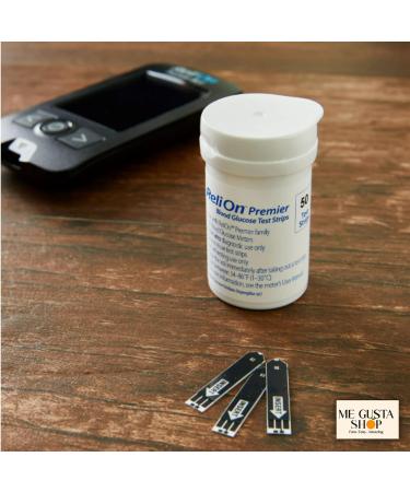 ReliOn Premier Blood Glucose Test Strips 50 Count + Me Gustas Stickers - Buy Online - Buy Online on GoSupps.com