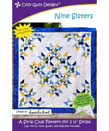 Cozy Quilt Designs Nine Sisters Pattern  None