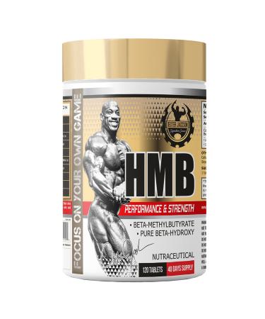 DEXTER JACKSON Gold Series HMB | Performance & Strength | 120 Tablets | 120 Serving