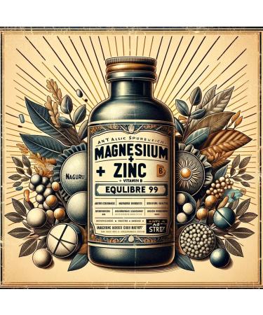 NAKURU | Magnesium + Zinc + Vitamin B6 | NAKURU Equilibrium | Made in France | The Anti-Stress Cocktail | (90 Tablets of 500 mg/Net Weight: 45 g) - Buy Online on GoSupps.com