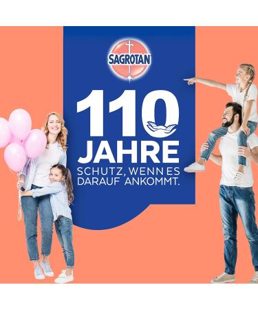 Sagrotan Laundry Hygiene Disinfectant 0% Fragrance & Color - 4 x 1.5L Cleaner for Sensitive Skin - Hygienically Clean & Fresh - Buy Online on GoSupps.com