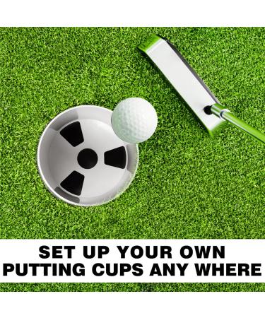 2PCS Ivory White Plastic Golf Hole Cups - 4 Depth, 4 14 Diameter - Fits PGAL|PGA|USGA Regulations - Buy Online on GoSupps.com