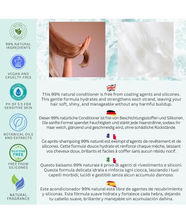 POO Free Coconut & Lavender Rinsing 250ml | 99% Natural Paraben-Free Sulfate-Free Silicone-Free pH 5.5 for Sensitive Skin - Buy Online on GoSupps.com