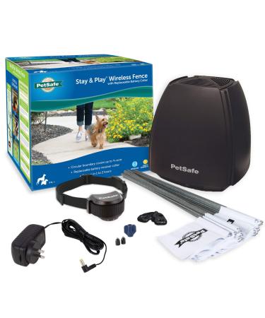 PetSafe Basic In-Ground Pet Fence from The Parent Company of Invisible  Fence Brand -Underground Electric Pet Fence System with Waterproof and  Battery-Operated Training Collar- 1 or 2 Dog Systems Receiver Collar Only
