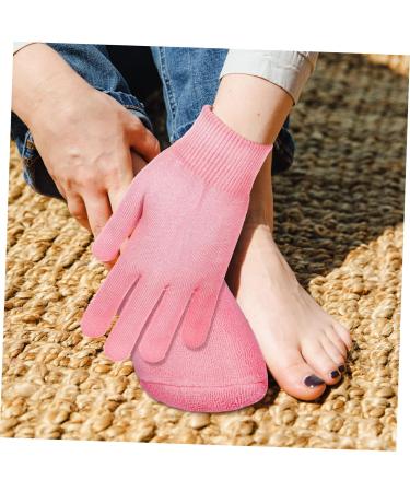 minkissy 6 Sets Spa Moisturizing Socks Moisturizing Gloves Feet Moisturizer Socks Gel Spa Socks Bath Mitt Sleep Gloves Moisturizing Foot Socks Moisturizing Hand Gloves Exfoliating Socks - Buy Online on GoSupps.com