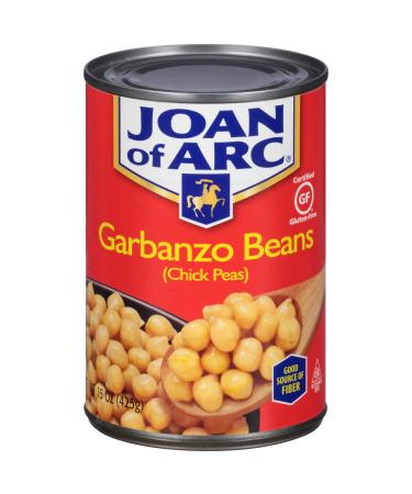 Joan of Arc Beans, Garbanzo, 15 Ounce