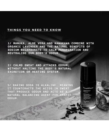 Buy Triumph & Disaster Spice Roll-On Deodorant for Men - 1.69 oz | Odor Control | International Shipping - Buy Online on GoSupps.com