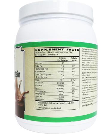 Premium Whey Blend - Grass-Fed Whey Protein Concentrate & Isolate Powder Natural Chocolate Naturally Sweetened (12 Ounce Natural Chocolate) Natural Chocolate 12 Ounce (Pack of 1) - Buy Online on GoSupps.com