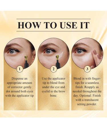 Luminous Eye Corrector SPF 41 Under Eye Color Corrector for Dark Circles Anti-Aging Tinted Eye Cream Hydrating Eye Serum with Peach Undertone (Natural Color 1PCS) - Buy Online on GoSupps.com