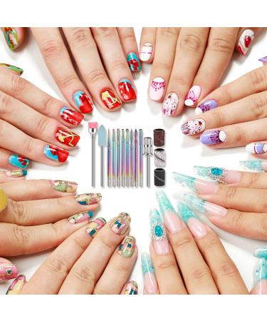 220Pcs Nail Drill Bits Set 210Pcs Nail Sanding Bands and 10Pcs Nail Drill Bit Professional Nail Drill Bits Titanium Plated Cuticle Drill Bits Nails Accessories Electric Nail Drill Bits Women Gift - Buy Online on GoSupps.com