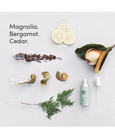 Dirty Labs Signature Scent Laundry Fragrance Oil Magnolia Bergamot & Cedar Blend | 80mL Hypoallergenic Scent Booster with Glass Dropper - Buy Online on GoSupps.com