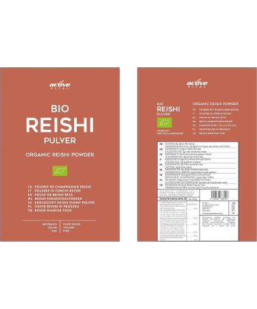 Organic Reishi Powder 500g | Vital Mushroom - 100% Natural Superfood for Immune Support - Buy Online on GoSupps.com