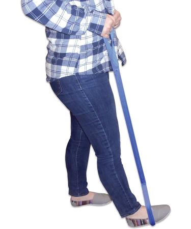 Rigid Leg Lifter with Foot Loop & Hand Grip Band - Rehabilitation Advantage | 1 Count - Buy Online on GoSupps.com