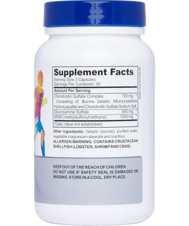 PEREGRUNE Runner Joint Support Supplement | Supports Healthy Joints Cartilage & Mobility | Glucosamine Chondroitin MSM | GMP Certified Joint Support for Athletes 90 Capsules - Buy Online on GoSupps.com