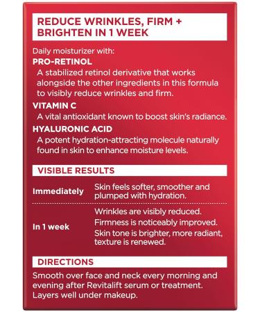 L'Oreal Paris Revitalift 1.5% Pure Hyaluronic Acid Face Serum + Triple Power Anti-Aging Face Moisturizer 1 kit - Buy Online on GoSupps.com