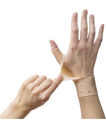 Breathable Gel Wrist Support Braces with Thumb Stabilizer for Pain Relief | Comfortable Carpal Tunnel Arthritis & Rheumatism Solution | Fits Right & Left Hand - Buy Online on GoSupps.com
