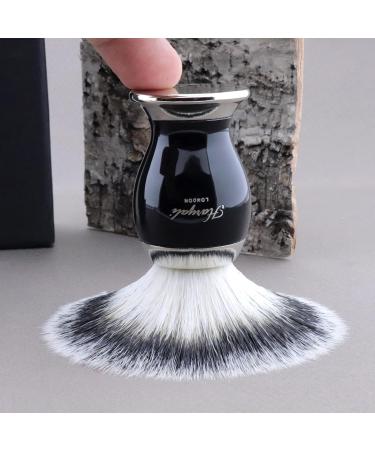 Haryali London Dachshaar Razor Brush - Premium Black Wet Shaving Brush for Cream & Soap - Luxurious Resin Handle & Metal Accents - Perfect for Smooth Shaving - Buy Online on GoSupps.com