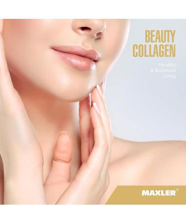 Maxler Beauty Collagen - Hair Nails Skin Revitalization Liquid Collagen Hydrolysate & Biotin Supplements - Liquid Biotin and Collagen Drink with Aloe Vera Elderberry - Peach-Mango 15.2 fl Oz - Buy Online on GoSupps.com