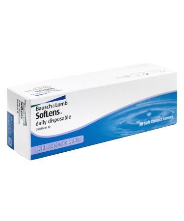 SofLens Daily Disposable pack of 30 from Bausch & Lomb DIA: 14.20 BC: 8.60 diopters: -9.00