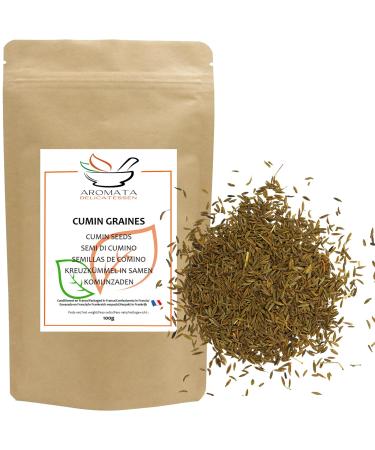 AROMATA – Whole Cumin Seeds - 100% natural - 100g - Intense flavor