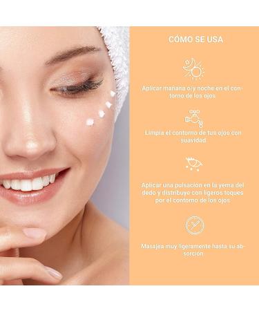 Glow Eye Cream Anti-Fatigue & Anti-Aging Eye Contour with 34 Natural Active Ingredients | Biologically Powered for Women - Buy Online on GoSupps.com