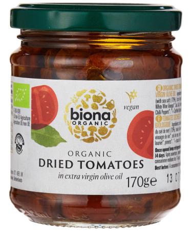 Organic Sundried Tomatoes in Olive Oil (Biona) 170g
