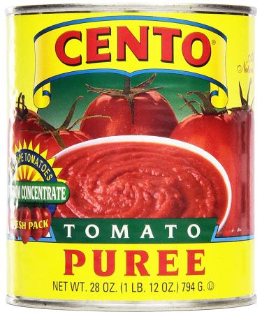 Cento Tomato Puree 28 oz - Rich and Smooth Tomato Base for Delicious Recipes - Buy Online on GoSupps.com