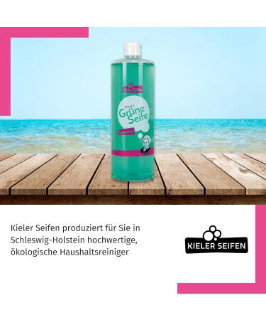 Kiel Soaps Grandma's Green Soap Liquid Concentrate - Vegan All-Purpose Cleaner | 2 x 1L - Versatile Aphid Fighter & Lubrication Soap - Buy Online on GoSupps.com