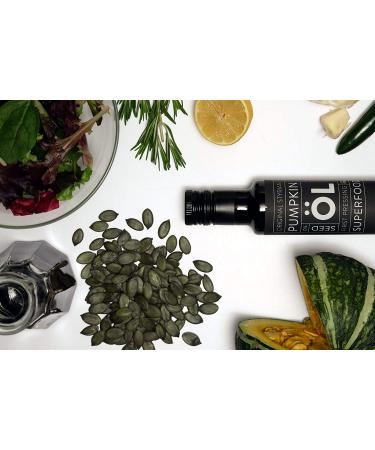 100% Pure Cold Pressed Styrian Pumpkin Seed Oil - Prostate Health, Hair Growth, Non GMO - Made in Austria (500ml) - Buy Online on GoSupps.com