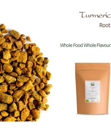 Turmeric Kurkuma Root Organic Spice - The Spice of Life Tea - Curcuma Longa - Curcumin Herbal Tea 700g - Buy Online on GoSupps.com