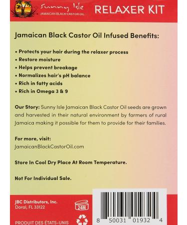 Sunny Isle Jamaican Black Castor Oil Relaxer Kit SUPER - Natural Hair Care Essential - Buy Online on GoSupps.com