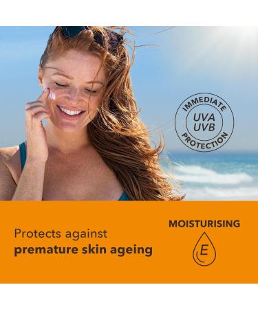 PIZ BUIN Moisturising Face Cream SPF50 intense moisturisation advanced UVA/UVB protection instant & effective protection - Buy Online on GoSupps.com