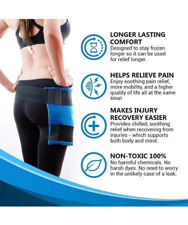 Cool Relief Ice Wrap 11x12 Blue Cooling Hip Pack - 1 Pack - Buy Online on GoSupps.com