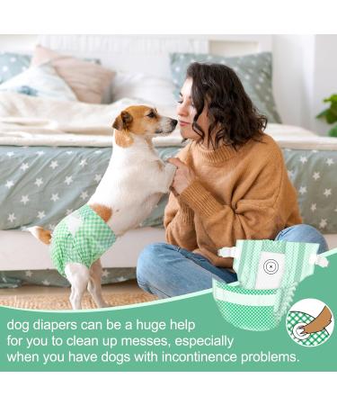 Buy PET Soft Disposable Diapers for Dogs & Cats | 24 Adjustable XS Diapers for Bitches - Perfect Fit & Comfort - Buy Online on GoSupps.com