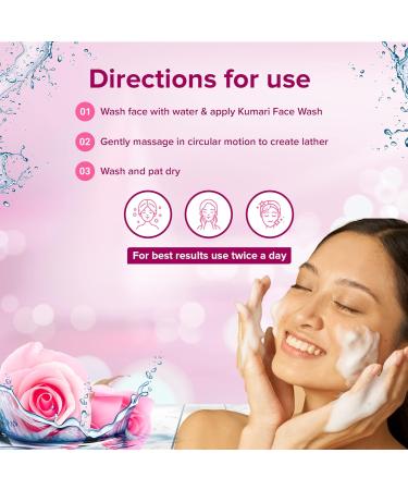Sri Sri Ayurveda Rose Face Wash 60ml - Best Organic Cleansing for Radiant Skin | International Shipping Available - Buy Online on GoSupps.com