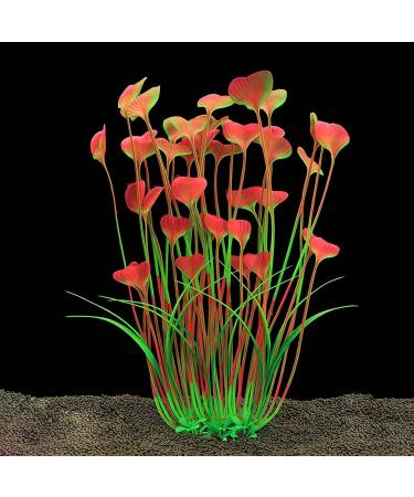 QIODAZOO 7 PCS Plastic Aquarium Plants - Realistic Artificial Aquatic Decorations for Fish Tanks - Buy Online on GoSupps.com