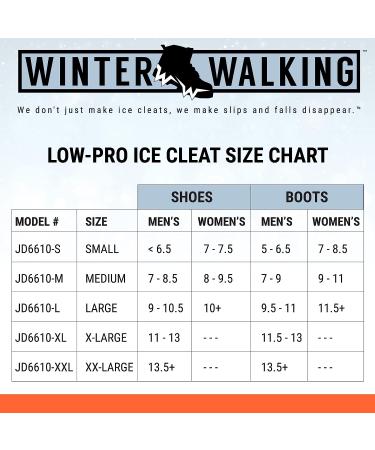 Low-Pro Ice Cleat Medium - Stay Safe and Stable on Icy Surfaces - Buy Online on GoSupps.com