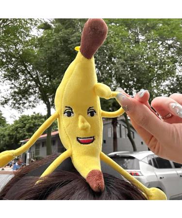 Yellow Banana Headband Costume | Banana Food Prop Headband | Cosplay Banana Hat | Funny Banana Headgear Banana Dress Up Accessory Photo Prop Headband Cosplay Prop Headband Yellow Headband for Adults - Buy Online on GoSupps.com