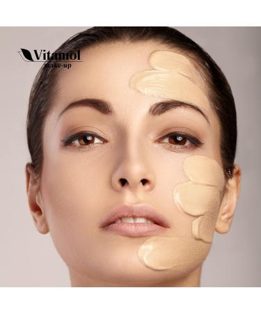 Vitamol No Transfer Foundation Ros 30 ml - Buy Online on GoSupps.com